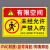 有限空间安全告知牌警示标识牌受限空间未经许可严禁作业警示牌贴 K-68[PVC塑料板] 30x40cm