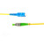 利合光电（LHG）光纤跳线SC/APC-FC/APC单模万兆单芯光纤线缆跳纤3.0尾纤监控光跳线 30米