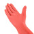 海斯迪克 HK-5167 植绒加长手套 加绒清洁手套 防水防滑耐磨洗碗手套45cm L码