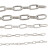 筑筠 链条 金属铁链链条 304不锈钢防盗链锁  单位/条 直径8mm长30米 