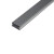 稳斯坦 铝合金方形线槽 地面压线槽 布线电缆明装走线槽 30*20 (1米) WJL102