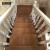 安赛瑞 楼梯地垫 木楼梯地垫 75×24×3cm 免胶自贴楼梯防滑踏步垫 实木地毯 长方形 咖啡色700614
