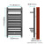 欧比亚小背篓暖气片家用水暖卫生间静电喷涂钢制置物架壁挂式散热器B7 亮白色高600*450mm中心距