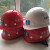 阙锐珈中国建筑安全帽 中建 国标 工地工人领导管理人员帽子玻璃钢头盔 红色一字型安全帽