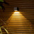 晚灯太阳能壁灯户外防水庭院花园别墅院子阳台外墙装饰布置氛围光影灯 洗墙灯（暖光+彩光）1只装