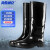 海斯迪克 HKsq-364 雨鞋男防滑防水鞋雨靴胶鞋水靴水鞋 高筒45码 