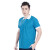 苏识SSLB011 方领套头薄款广告衫 时尚气质男士文化衫 休闲舒适撞色短袖工作服 3XL