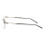 万宝龙（MONTBLANC）眼镜大班光学镜男女款无边框眼镜商务近视眼镜架 MB0130O 001银色