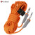 哥尔姆 登山绳户外空调安装安全绳攀岩绳攀登装备绳索耐磨救援绳子 12mm60米蓝套管