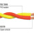 长城电缆 双绞线RVS花线2*0.75电力铜芯电线阻燃麻花线灯线100米/卷