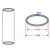 BONJEAN   透明塑料硬管 外径20mm厚度1mm pc材质（每米价格）