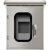 PH仪表箱精品户外不锈钢双层门箱配电箱防水防雨箱监控布线控制箱 600*500*250mm
