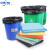 企业采购 蓝色绿色垃圾袋大号分类40升30L240红色120咖啡色干湿可回收 垃圾袋 黄色 60*80/50只