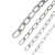 琛选工品 304不锈钢链条长环短环链条护栏防盗链 单位：米 2.5毫米粗 