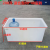 耐磨泡瓷砖加厚牛筋塑料水箱地板砖浸泡水槽水产养鱼养龟方桶 白色K600升
