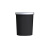冠峰 1个黑色小号 垃圾桶带压圈创意大号分类塑料大容量纸篓GNG-431