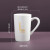 马克杯带盖勺男女陶瓷杯子韩版学生情侣牛奶咖啡杯大容量茶杯 白杯-精品盖勺-Q