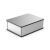 防水铝合金仪表外壳仪器控制器铝盒定制接线铝型材壳体200-150 A款20015030皓月银