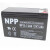 NPP耐普NP12-7.2 工业电池蓄电池通信机房UPS电源电梯监控玩具电动车铅酸免维护蓄电池12V7.2AH