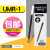 日本UNI三菱笔芯UMR-1替芯UM-151中性水笔芯0.5 0.38 0.5黑色芯6支