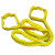 牛人 柔性吊装带 双扣软吊带工业起重吊绳 2吨1米双扣柔性吊装带 