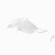 勋狸粑餐饮塑料口罩透明防喷沫口水创意厨师食厨房餐厅美容院食堂专用 新款可扭一体200