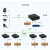 1080p高清HDMI延长器150米支持交换机IP局域网一发多收网络传输器 4K高清120米带USB带音频 一对格