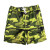 男装夏季清凉短裤薄款速干运动休闲五分沙滩裤 91005504Z绿色迷彩纯聚酯纤维 XL重约155~165斤