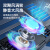 惠普HP光影精灵9 Intel 15.6英寸游戏本散热器13代i5笔记本电脑半导体制冷支架底座御密达 锖色-铝合金【半导体制冷+风冷二合一】