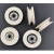陶瓷导线轮 导丝轮 纺织陶瓷导轮氧化铝陶瓷导轮 全陶瓷导轮 瓷轮 外径35 轴承内孔5 U型槽