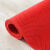 庄太太 红色1.8米宽×1米长 熟胶加密镂空防滑地垫游泳池洗手间地毯ZTT-9057