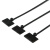 金诗洛 KSL198 标牌扎带 250根/装 尼龙标签扎带 吊牌理线带 扎线带 黑色 3*200mm