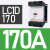 遄运交流接触器220V380VLC1D09/12/18/25/32/38M7F7C电梯接触器 LC1D170 170A 60Hz F7C AC110V交流