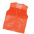 马甲 橙色 3XL 透气网眼 网纱背心马夹 薄款网格 劳保马甲 工作马甲 3件起售 1件价