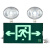 消防应急灯新国标led安全出口指示牌二合一指示灯疏散应急照明灯 老国标(多功能-双向)