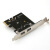 四口台式机PCI-E转USB3.0扩展卡4口PCIE转USB3.0转接卡:前置接口 USB3.0:4口NEC黑板