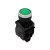 贝傅特 按钮开关 黑色触点点动无锁按压式自复位电源带灯开孔22mm控制按键手柄 LA42-11D绿