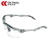 成楷科技（CK-Tech）防护眼镜 CKY-202FW 防风防雾 工业打磨防飞溅 绿框透明片 1副