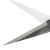 海斯迪克 工业剪刀 黑塑柄碳钢皮革剪刀包装裁剪刀 不锈钢尖头剪子 菜刀 A3(3个起订) HK-677