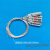 高精度 铂电阻芯 WZP-PT100 陶瓷 热电阻 温度传感器 绝缘管1米