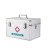 医药箱大容量常备医疗急救包全套出诊带装药收纳盒应急箱 14寸银色空箱+药盒