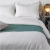 傲川 宾馆酒店被套客房四件套纯白色 1.5米床 单位套