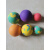 实心海绵球EVA球弹力球球手抓球软球淘气堡专用球儿童玩具球 4cm2个6cm2个6.3cm2个不带收纳盒