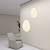 欧普锐奶油风壁灯北欧极简现代鹅卵石卧室床头灯背景墙过道灯具创意个性 白色[24CM]三色