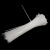 联嘉 尼龙扎带 塑料绑带 电缆捆扎带 束线扎线带 白色 国标 8×350mm