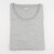 海斯迪克 企业定制短袖工作服 60支棉T恤文化衫广告衫团队服志愿者服 灰色 2XL码 