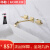 科勒品牌萝瑞K14602T4浴室暗装龙头台盆入墙式嵌入式金色冷热水龙头 金色