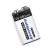 9V充电电池6F22锂离子方形万用表仪器电池1节USB充电650 9V650不配线