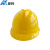 安科安全帽工地国标加厚abs电力施工建筑安全帽工程领导头盔印字定制防护头帽免费印字透气V型黄色款