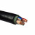 起帆电线电缆 YJVR4*1平方国标电力电缆 绝缘护套软电缆 1米 黑色 100米起售